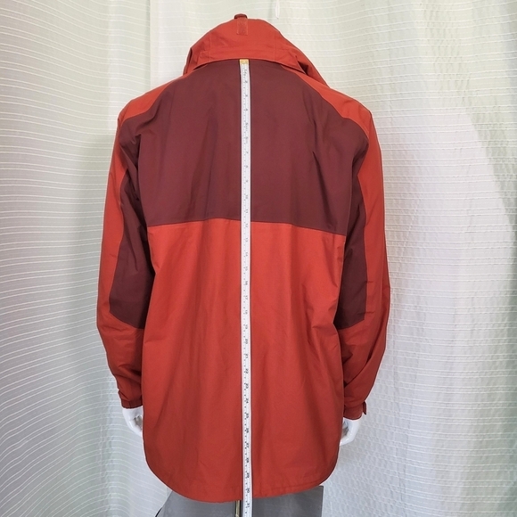 Columbia Interchange Jacket Wind Resistant Shell (No liner) Red/Dark Red Men's L - Picture 7 of 16